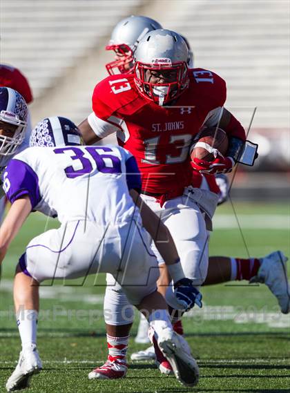 Thumbnail 1 in Gonzaga vs St. John's (WCAC Semifinal) photogallery.