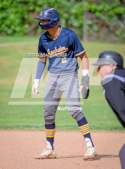 Thumbnail 2 in Anaheim @ Marshall (CIF SS Division 5 Round 1) photogallery.
