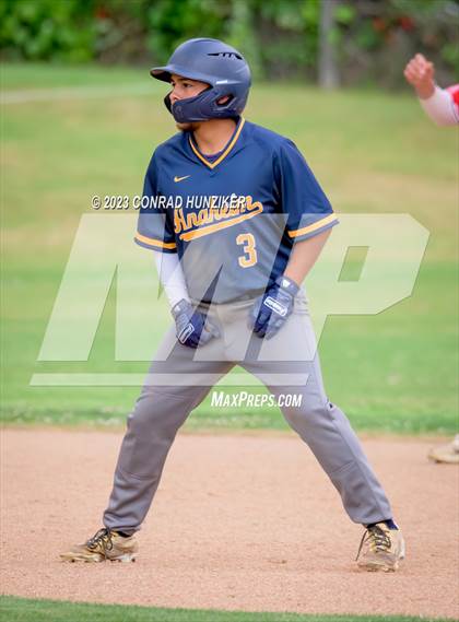 Thumbnail 2 in Anaheim @ Marshall (CIF SS Division 5 Round 1) photogallery.
