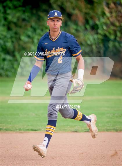 Thumbnail 2 in Anaheim @ Marshall (CIF SS Division 5 Round 1) photogallery.