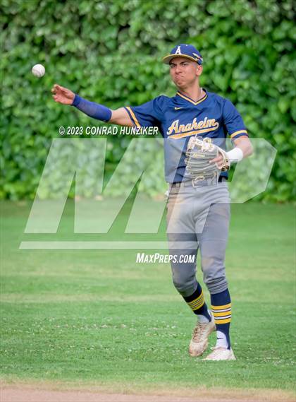 Thumbnail 1 in Anaheim @ Marshall (CIF SS Division 5 Round 1) photogallery.