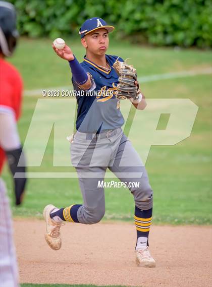Thumbnail 2 in Anaheim @ Marshall (CIF SS Division 5 Round 1) photogallery.