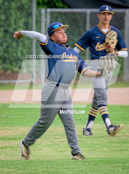 Thumbnail 2 in Anaheim @ Marshall (CIF SS Division 5 Round 1) photogallery.