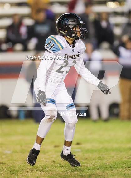 Thumbnail 1 in Selma vs. Kennedy (CIF CS D3 Semifinal) photogallery.