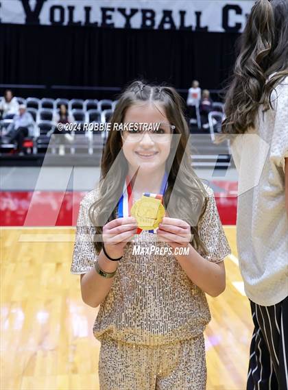 Thumbnail 2 in Neches vs. Harrold (UIL 1A Volleyball Final Medal Ceremony) photogallery.