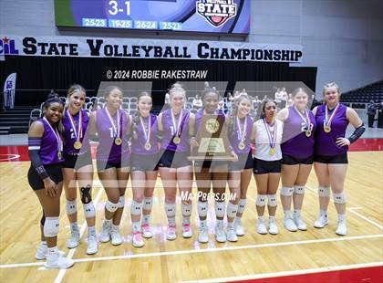 Thumbnail 1 in Neches vs. Harrold (UIL 1A Volleyball Final Medal Ceremony) photogallery.