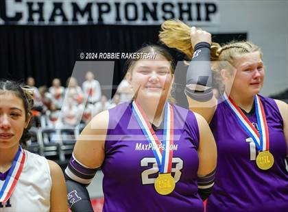 Thumbnail 2 in Neches vs. Harrold (UIL 1A Volleyball Final Medal Ceremony) photogallery.