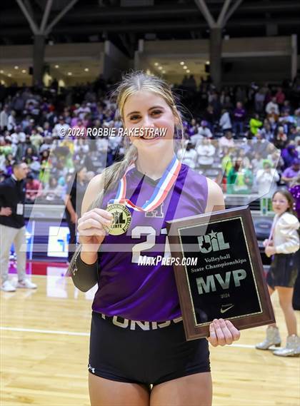 Thumbnail 1 in Neches vs. Harrold (UIL 1A Volleyball Final Medal Ceremony) photogallery.