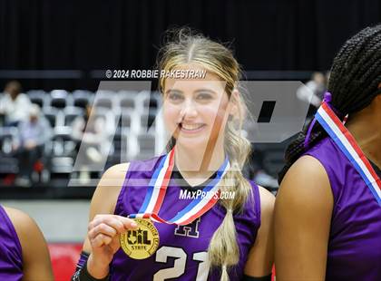 Thumbnail 3 in Neches vs. Harrold (UIL 1A Volleyball Final Medal Ceremony) photogallery.