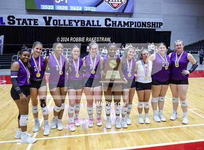 Thumbnail 2 in Neches vs. Harrold (UIL 1A Volleyball Final Medal Ceremony) photogallery.