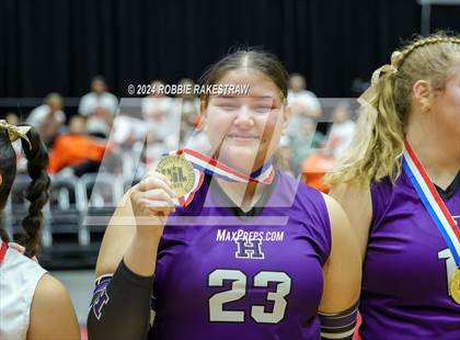Thumbnail 3 in Neches vs. Harrold (UIL 1A Volleyball Final Medal Ceremony) photogallery.