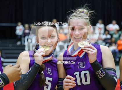 Thumbnail 3 in Neches vs. Harrold (UIL 1A Volleyball Final Medal Ceremony) photogallery.