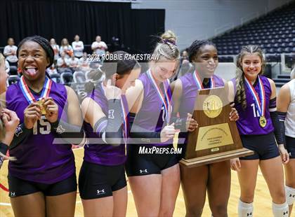Thumbnail 2 in Neches vs. Harrold (UIL 1A Volleyball Final Medal Ceremony) photogallery.