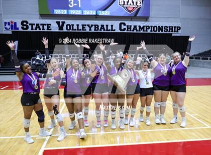 Thumbnail 3 in Neches vs. Harrold (UIL 1A Volleyball Final Medal Ceremony) photogallery.
