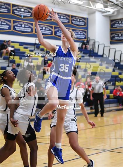 Thumbnail 3 in Centennial (NV) vs. Crestwood Preparatory College (CAN) - (Nike Tournament of Champions) photogallery.