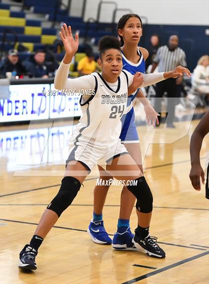 Thumbnail 1 in Centennial (NV) vs. Crestwood Preparatory College (CAN) - (Nike Tournament of Champions) photogallery.