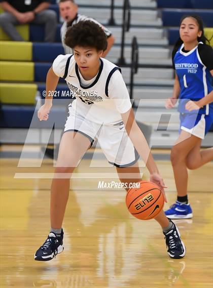 Thumbnail 3 in Centennial (NV) vs. Crestwood Preparatory College (CAN) - (Nike Tournament of Champions) photogallery.