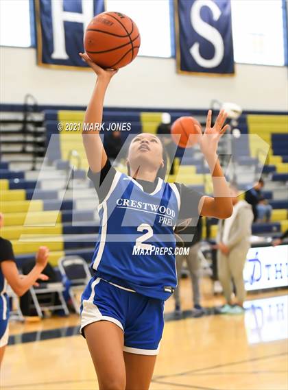 Thumbnail 3 in Centennial (NV) vs. Crestwood Preparatory College (CAN) - (Nike Tournament of Champions) photogallery.