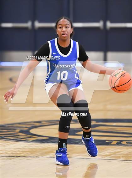 Thumbnail 3 in Centennial (NV) vs. Crestwood Preparatory College (CAN) - (Nike Tournament of Champions) photogallery.