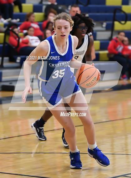 Thumbnail 2 in Centennial (NV) vs. Crestwood Preparatory College (CAN) - (Nike Tournament of Champions) photogallery.