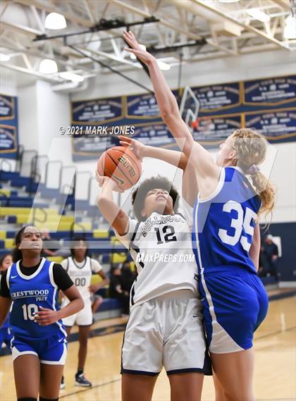 Thumbnail 3 in Centennial (NV) vs. Crestwood Preparatory College (CAN) - (Nike Tournament of Champions) photogallery.
