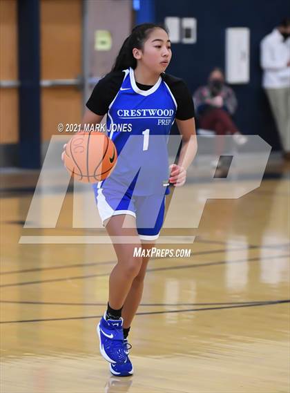 Thumbnail 3 in Centennial (NV) vs. Crestwood Preparatory College (CAN) - (Nike Tournament of Champions) photogallery.