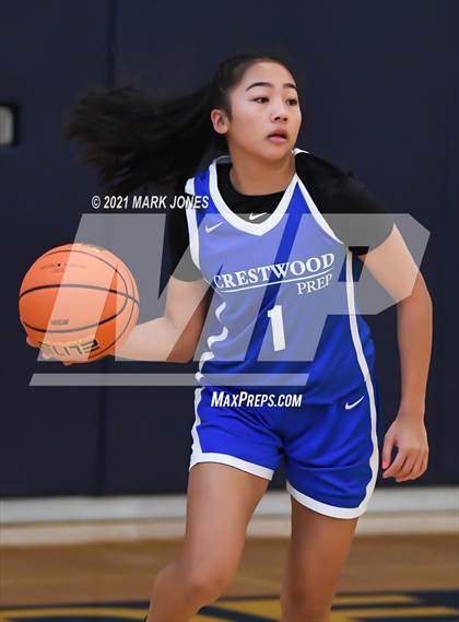 Thumbnail 3 in Centennial (NV) vs. Crestwood Preparatory College (CAN) - (Nike Tournament of Champions) photogallery.