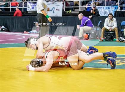 Thumbnail 3 in NYSPHSAA D2 Semifinals (152lbs to 285lbs) photogallery.