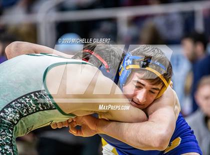 Thumbnail 3 in NYSPHSAA D2 Semifinals (152lbs to 285lbs) photogallery.