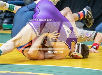 Thumbnail 3 in NYSPHSAA D2 Semifinals (152lbs to 285lbs) photogallery.