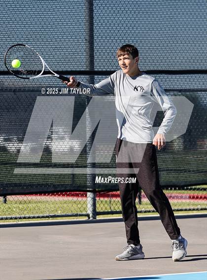 Thumbnail 2 in UIL 2A District Tennis photogallery.