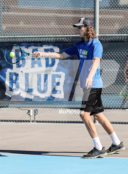 Thumbnail 3 in UIL 2A District Tennis photogallery.