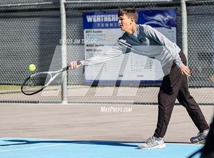 Thumbnail 2 in UIL 2A District Tennis photogallery.