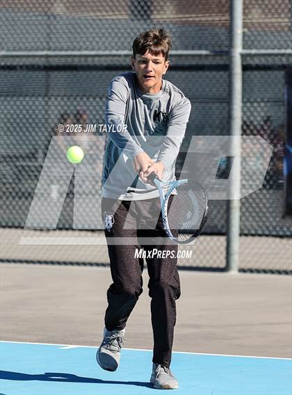 Thumbnail 3 in UIL 2A District Tennis photogallery.