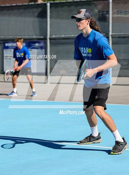 Thumbnail 2 in UIL 2A District Tennis photogallery.