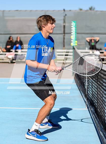 Thumbnail 3 in UIL 2A District Tennis photogallery.