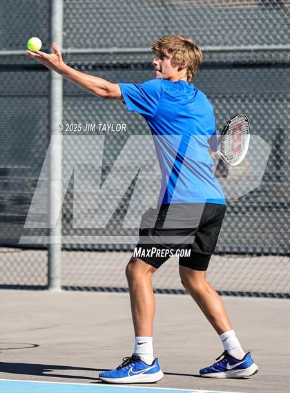 Thumbnail 3 in UIL 2A District Tennis photogallery.