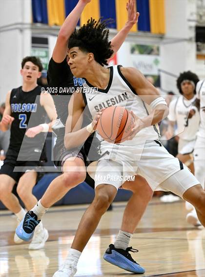 Thumbnail 3 in Folsom vs. Salesian College Preparatory (Gridley Invitational) photogallery.