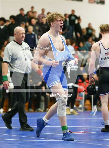 Thumbnail 3 in VHSL Wrestling State Championships (Class 6 Semifinals) photogallery.