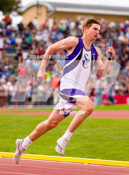 Thumbnail 3 in CHSAA State Championships (4 x 400m Finals) photogallery.