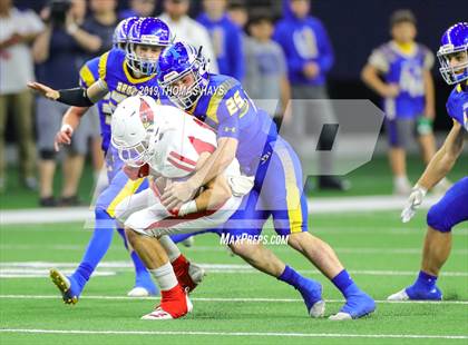 Thumbnail 3 in Pottsboro vs. Brock (UIL 3A Division 1 Semifinal) photogallery.
