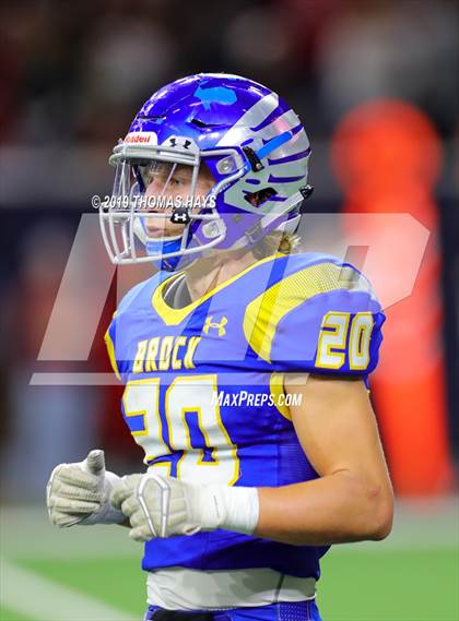 Thumbnail 3 in Pottsboro vs. Brock (UIL 3A Division 1 Semifinal) photogallery.