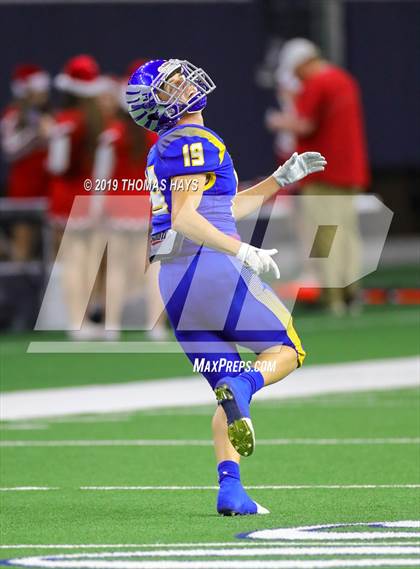 Thumbnail 2 in Pottsboro vs. Brock (UIL 3A Division 1 Semifinal) photogallery.
