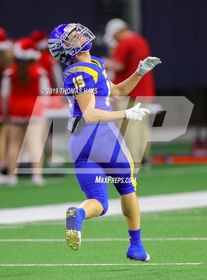 Thumbnail 3 in Pottsboro vs. Brock (UIL 3A Division 1 Semifinal) photogallery.