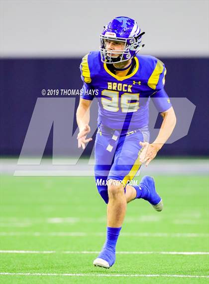Thumbnail 2 in Pottsboro vs. Brock (UIL 3A Division 1 Semifinal) photogallery.