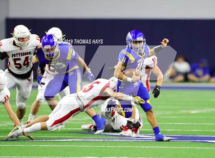 Thumbnail 3 in Pottsboro vs. Brock (UIL 3A Division 1 Semifinal) photogallery.
