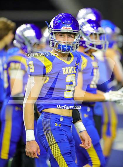 Thumbnail 3 in Pottsboro vs. Brock (UIL 3A Division 1 Semifinal) photogallery.