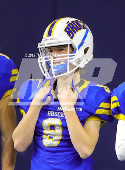 Thumbnail 3 in Pottsboro vs. Brock (UIL 3A Division 1 Semifinal) photogallery.