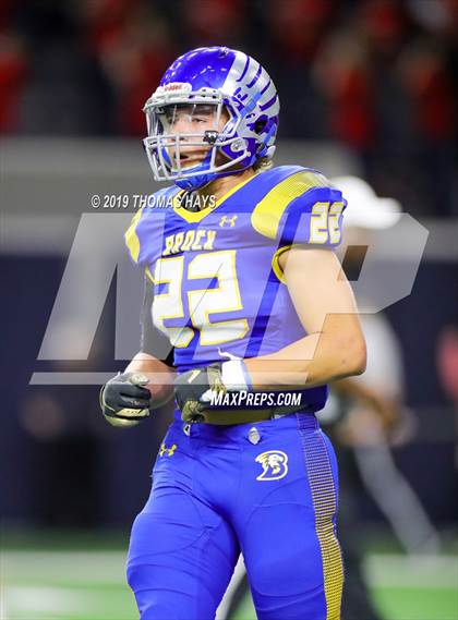Thumbnail 1 in Pottsboro vs. Brock (UIL 3A Division 1 Semifinal) photogallery.