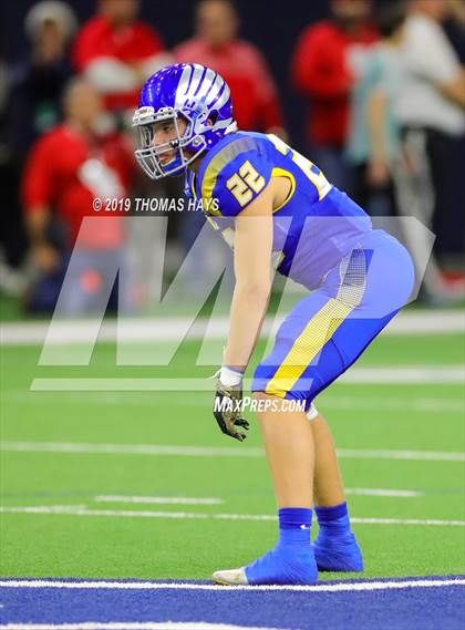 Thumbnail 3 in Pottsboro vs. Brock (UIL 3A Division 1 Semifinal) photogallery.